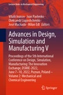 Cover: Advances in Design, Simulation and Manufacturing V - Springer
