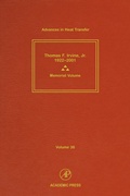 Cover: Advances in Heat Transfer - Academic Press