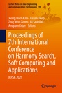 Cover: Proceedings of 7th International Conference on Harmony Search, Soft Computing and Applications - Springer