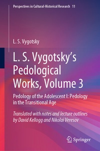 Abbildung von: L. S. Vygotsky's Pedological Works, Volume 3 - Springer