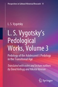 Cover: L. S. Vygotsky's Pedological Works, Volume 3 - Springer