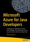Cover: Microsoft Azure for Java Developers - APress