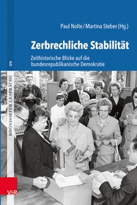 Abbildung von: Zerbrechliche Stabilität - Vandenhoeck & Ruprecht