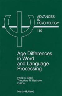 Abbildung von: Age Differences in Word and Language Processing: Volume 110 - North-Holland