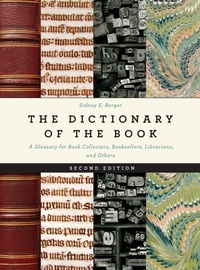 Enlarge image Cover: The Dictionary of the Book - Rowman & Littlefield Publishers