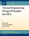 Cover: Toward Engineering Design Principles for HCI - Morgan & Claypool Publishers