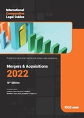 Cover: The International Comparative Legal Guide to Mergers & Acquisitions 2022 - Global Legal Group Ltd