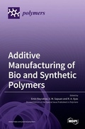 Cover: Additive Manufacturing of Bio and Synthetic Polymers - MDPI AG