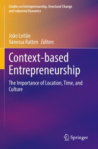 Enlarge image Cover: Context-based Entrepreneurship - Springer