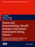 Cover: Sensors and Instrumentation, Aircraft/Aerospace and Dynamic Environments Testing, Volume 7 - Springer