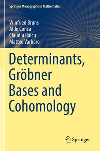 Abbildung von: Determinants, Gröbner Bases and Cohomology - Springer