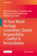 Cover: 50 Years World Heritage Convention: Shared Responsibility - Conflict & Reconciliation - Springer