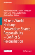Cover: 50 Years World Heritage Convention: Shared Responsibility - Conflict & Reconciliation - Springer