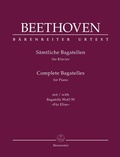 Cover: S&auml;mtliche Bagatellen f&uuml;r Klavier (mit Bagatelle WoO 59 "F&uuml;r Elise") - Baerenreiter-Verlag
