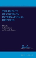 Cover: The Impact of Covid on International Disputes - Martinus Nijhoff