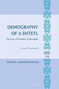 Cover: Demography of a Shtetl. The Case of Piotrkow Trybunalski - Brill