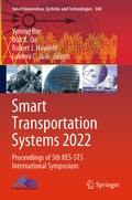 Cover: Smart Transportation Systems 2022 - Springer