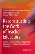 Cover: Reconstructing the Work of Teacher Educators - Springer