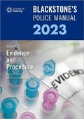 Bild: Blackstone's Police Manuals Volume 2: Evidence and Procedure 2023 - Oxford University Press
