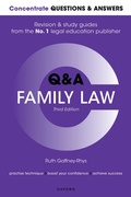 Cover: Concentrate Questions and Answers Family Law - Oxford University Press