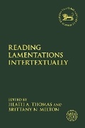 Cover: Reading Lamentations Intertextually - T.& T.Clark Ltd