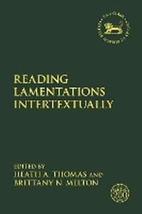Enlarge image Cover: Reading Lamentations Intertextually - T.& T.Clark Ltd