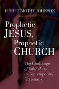 Cover: Prophetic Jesus, Prophetic Church - Wm B Eerdmans Publishing Co