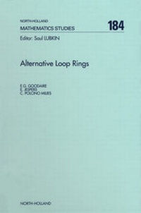 Abbildung von: Alternative Loop Rings: Volume 184 - North-Holland