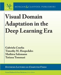 Enlarge image Cover: Visual Domain Adaptation in the Deep Learning Era - Morgan & Claypool Publishers
