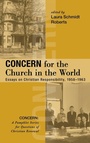 Cover: Concern for the Church in the World - Wipf & Stock Publishers