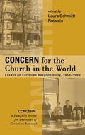 Cover: Concern for the Church in the World - Wipf & Stock Publishers