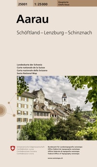 Abbildung von: 25001 Aarau - swisstopo
