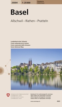 Abbildung von: 25004 Basel - swisstopo