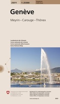 Cover: 25011 Gen&egrave;ve - swisstopo