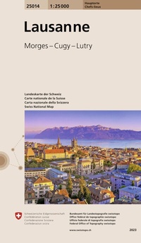 Abbildung von: 25014 Lausanne - swisstopo