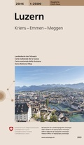 Cover: 25016 Luzern - swisstopo