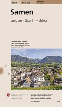 Abbildung von: 25018 Sarnen - swisstopo