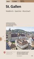 Cover: 25023 St. Gallen - swisstopo