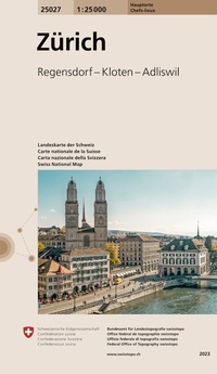 Abbildung von: 25027 Zürich - swisstopo