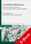Cover: Architektur&ouml;konomie - Franz Steiner Verlag
