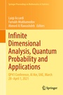Cover: Infinite Dimensional Analysis, Quantum Probability and Applications - Springer