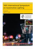Cover: 14th International Symposium on Automotive Lighting - ISAL 2021 - Proceedings of the Conference - utzverlag GmbH