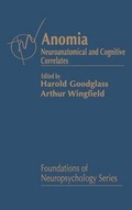 Cover: Anomia - Academic Press