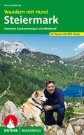 Cover: ROTHER Wanderbuch Wandern mit Hund Steiermark - Rother Bergverlag