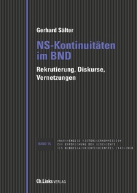 Abbildung von: NS-Kontinuitäten im BND - Christoph Links Verlag