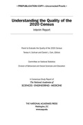 Cover: Understanding the Quality of the 2020 Census - National Academies Press