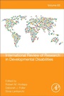 Cover: International Review Research in Developmental Disabilities: Volume 63 - Academic Press