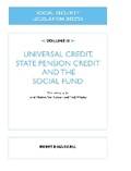 Cover: Social Security Legislation 2022/23 Volume II - Sweet & Maxwell