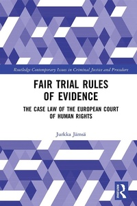 Abbildung von: Fair Trial Rules of Evidence - Routledge