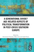Cover: A Generational Divide? Age-related Aspects of Political Transformation in Post-crisis Southern Europe - Routledge